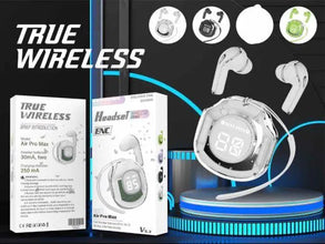 Air 39 Earbuds - Air 39 Transparent Earbuds - Air 39 Original Earbud - High Quality Sound - Bluetooth V5.3 - Accurate right Left - 100% Original Quality - Super Bass -