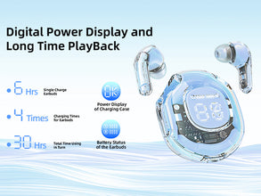 Air 39 Earbuds - Air 39 Transparent Earbuds - Air 39 Original Earbud - High Quality Sound - Bluetooth V5.3 - Accurate right Left - 100% Original Quality - Super Bass -