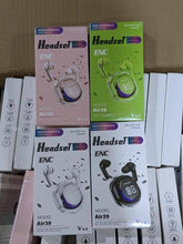 Air 39 Earbuds - Air 39 Transparent Earbuds - Air 39 Original Earbud - High Quality Sound - Bluetooth V5.3 - Accurate right Left - 100% Original Quality - Super Bass -