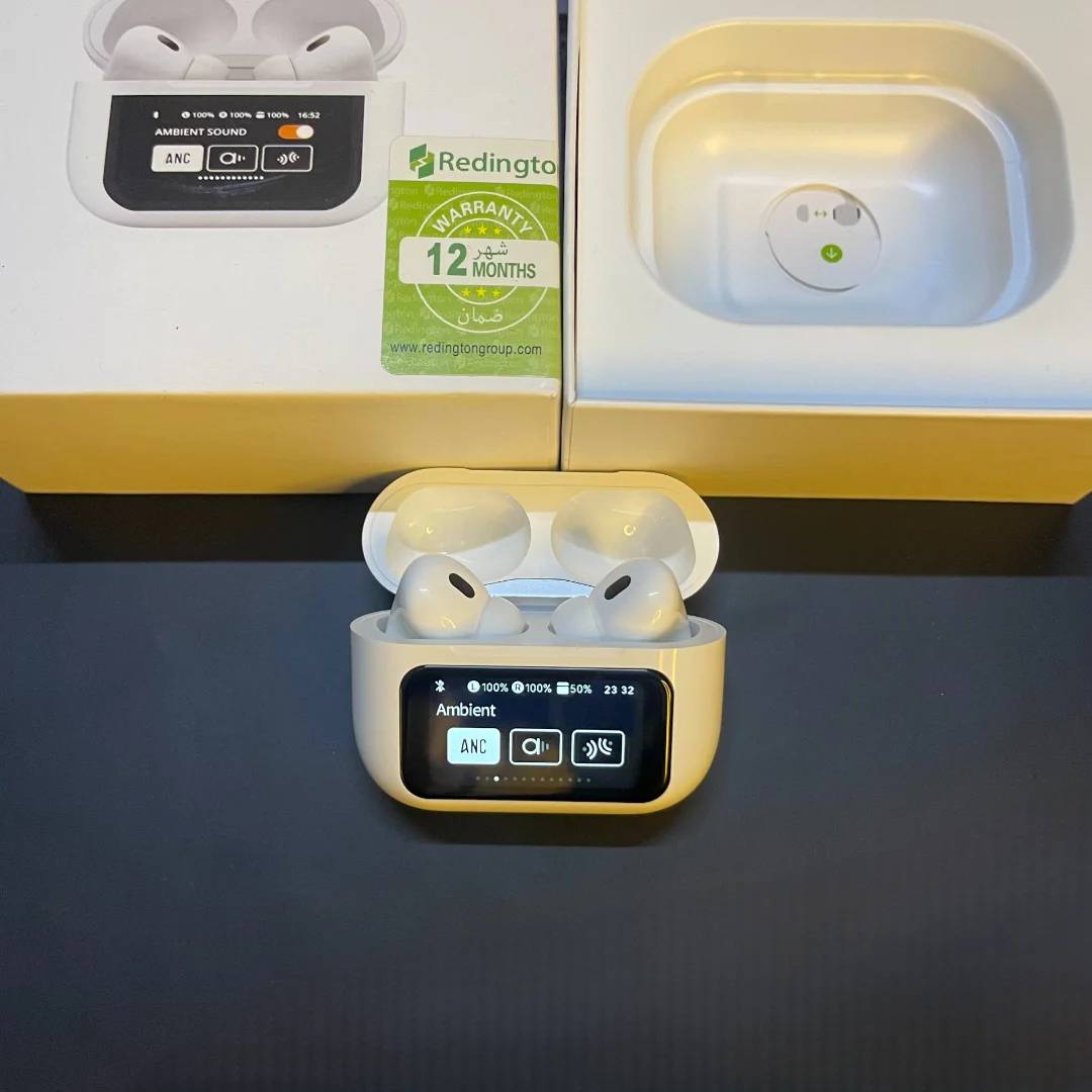 A9 Pro Airpods – Original TWS Earbuds – Bluetooth 5.3, HD Bass, Touch Control – Long Battery Backup, Gaming Mode – Airpods Pro Style – Black/White