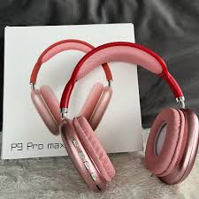 P9 pro Max Bluetooth Wireless Headphones | Powerful Bass | Adjustable & Foldable | Clear Sound